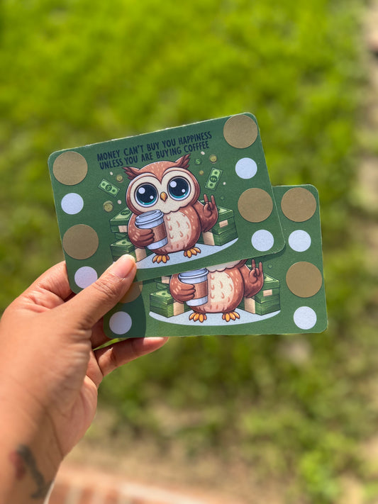 Owly Wild Roll And Save/ Scratcher Challenge