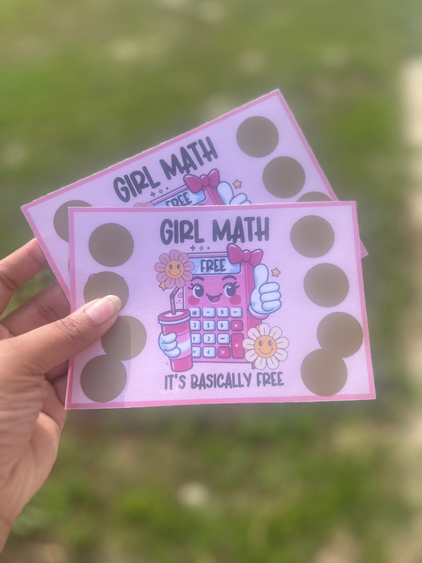 Girl Math Savings Challenge